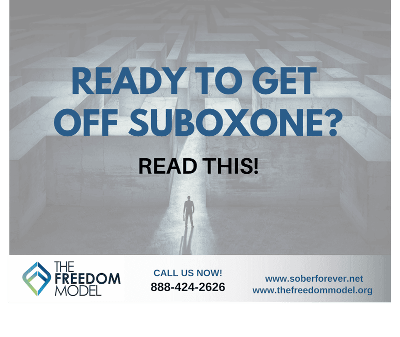 Ready To Get Off Suboxone? Read This!